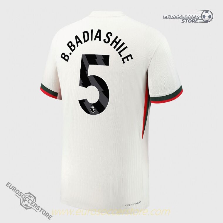 Away Jersey of Chelsea for B. BADIASHILE, Number 5, Season 25-26 (Player Version)