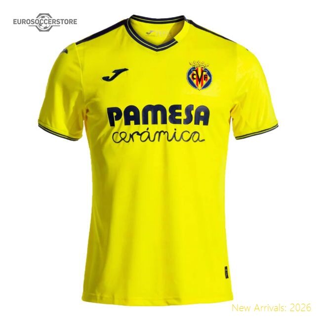 Exceptional 2024-2025 Villarreal First Jersey (pepe 19)