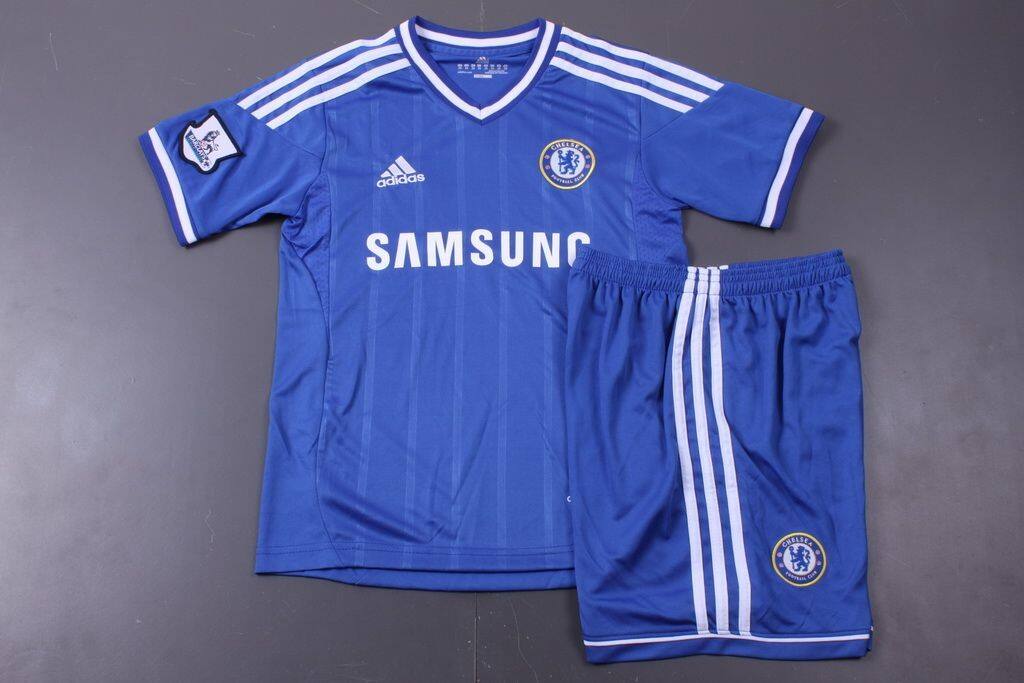 Kids Chelsea 1314 Home Jersey KitShirtshorts - Official Replica 19347