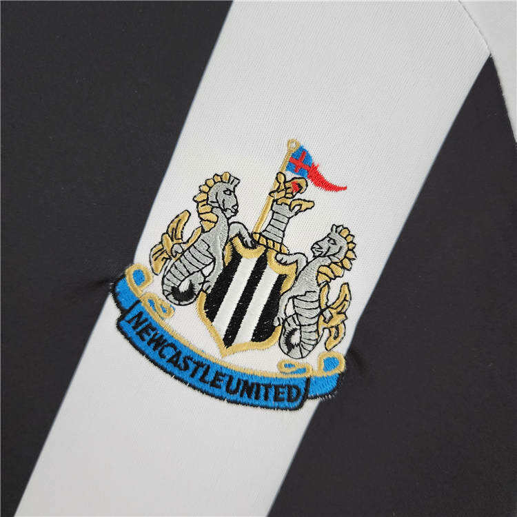 2223 Newcastle United Home WhiteBlack Soccer Jerseys Football Shirt -