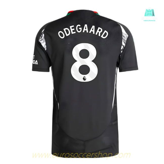2024-2025 Arsenal Authentic Away Shirt (Odegaard 8)