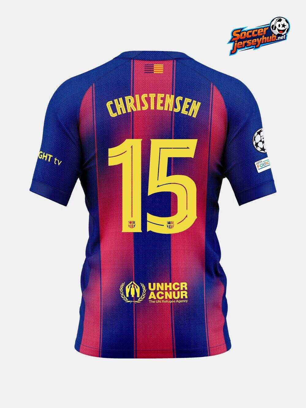 CHRISTENSEN 15 | UCL Men's home jersey 25/26 FC Barcelona