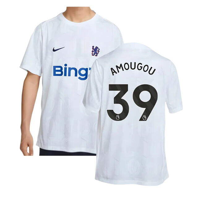 Proud Chelsea Chelsea Academy Pro Pre Match Football Top White Amo...