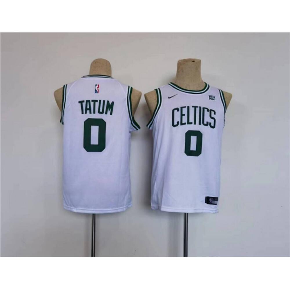 High-Quality Boston Celtics Jayson Tatum0 White Jersey - - NBA Collection