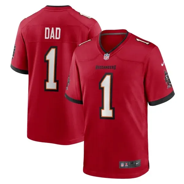None Game NFL Jersey - Red | Elite Football Apparel | NFL Football