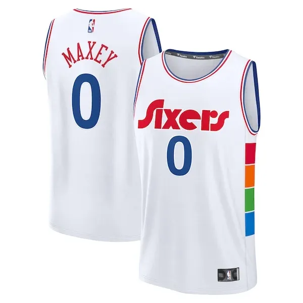 Tyrese Maxey PHI Fast Break Jersey - Reasonable Price - Fan Favorite