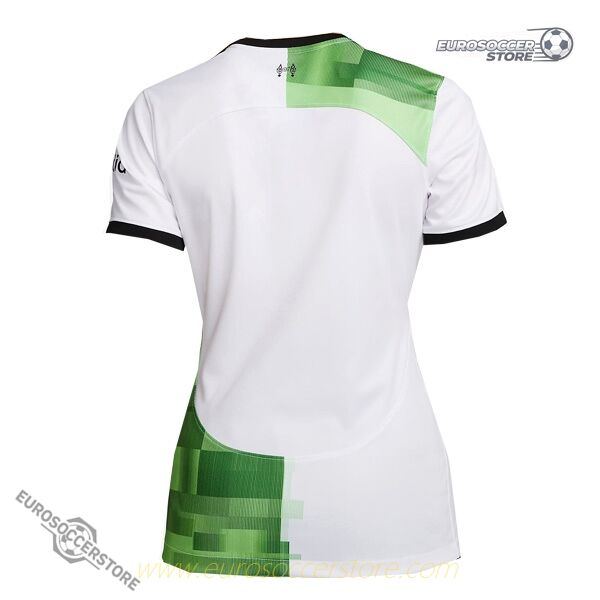 Away Version of Liverpool Women's Football Jersey for the 23-24 Season