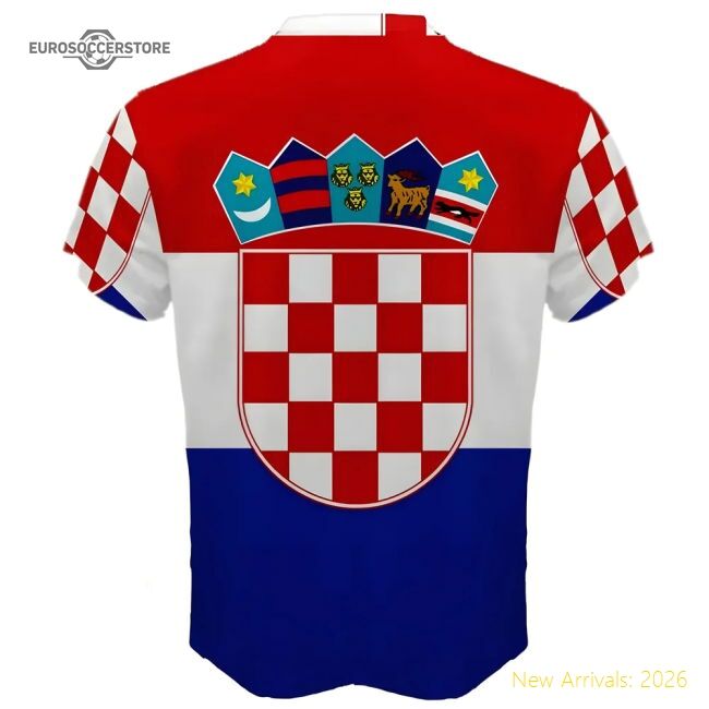 Croatia 2024-2025 High-performance Regular Jersey - Retro