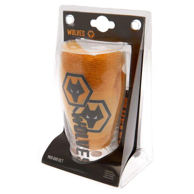 Wolverhampton Wanderers FC Mini Bar Set (Match Day)