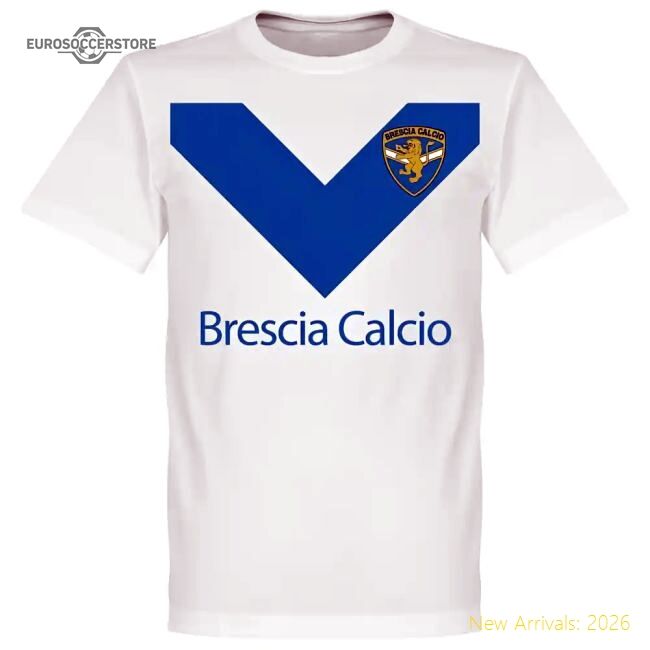 Exceptional Brescia Team Tee - White - Premium Collection