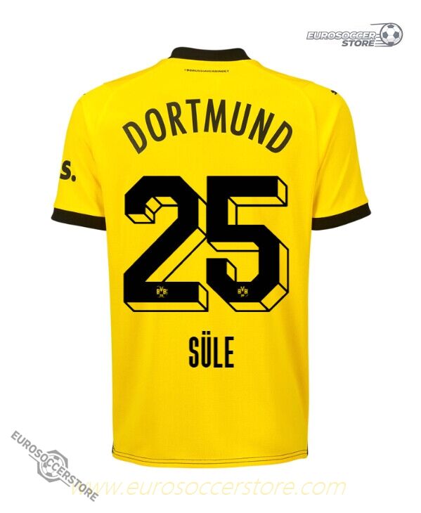 Dortmund's Süle 25 Home Jersey for the 23-24 season