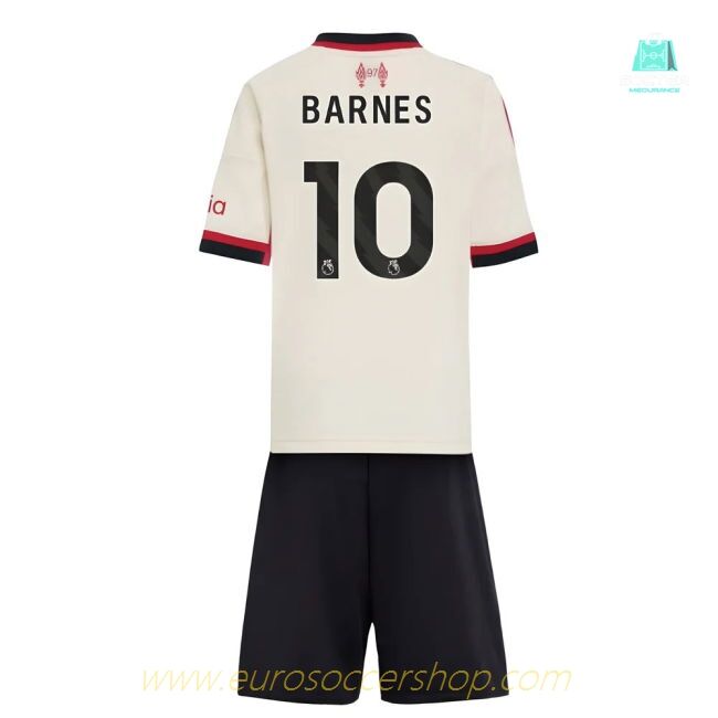 2025-2026 Liverpool Away Mini Kit (Barnes 10)
