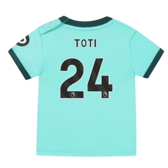 Chic 2025-2026 Wolves Away Baby Kit (Toti 24) for Training Session