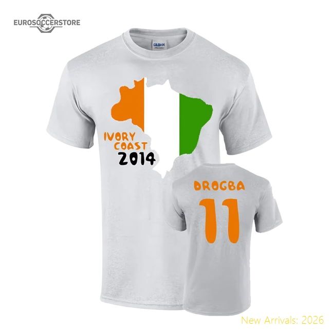 Elite Ivory Coast 20242025 Regular Tshirt () Moisturewicking
