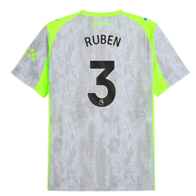Ruben 3 Man City Soccer Club Sleek Third Game Jersey
