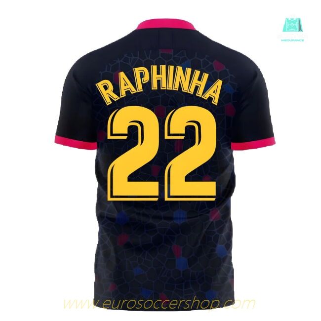 Catalonia 2025-2026 Away Concept Football Kit (Libero) (RAPHINHA 22)