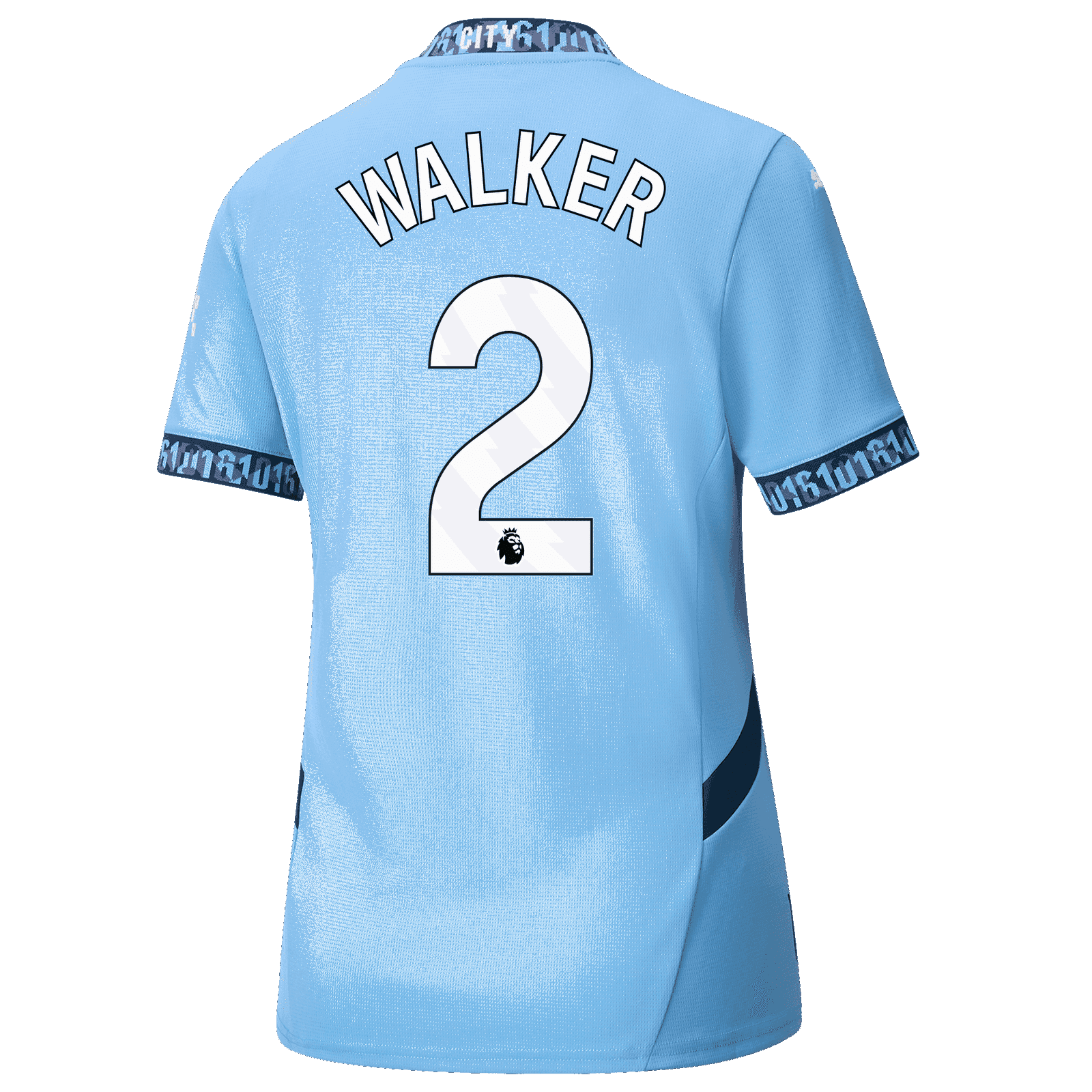 Women’s Home Jersey of Manchester City Player Kyle Walker, Version 24-25