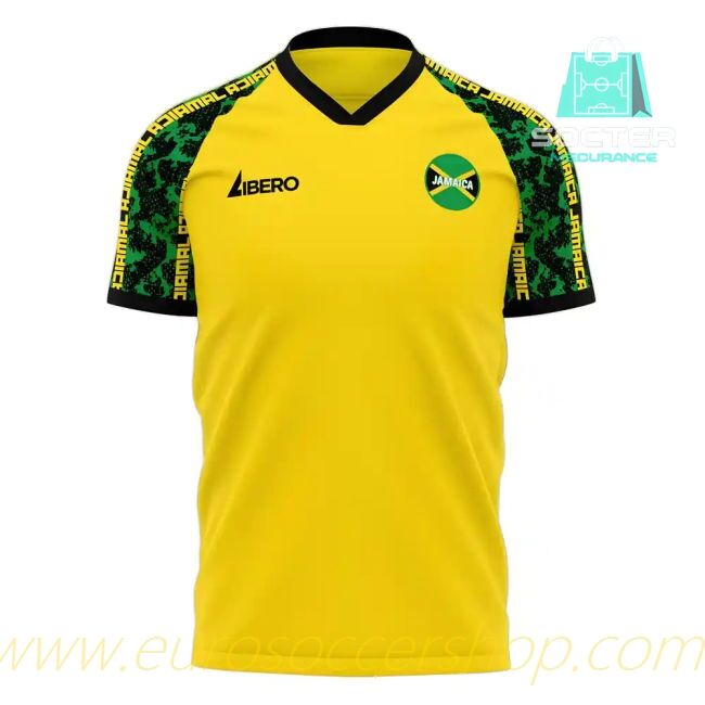 2025/26 Campaign Jamaica Home Jersey Match Quality Junior