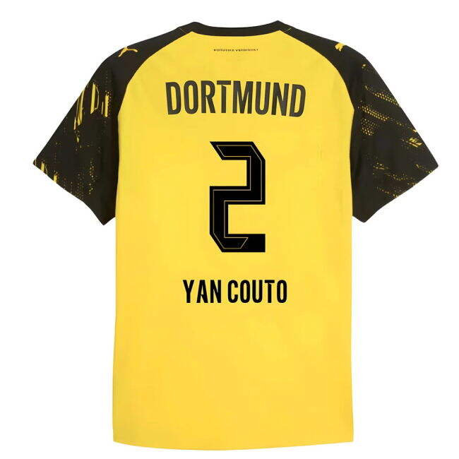 2025-2026 Borussia Dortmund High Quality Home - Modern Player Version