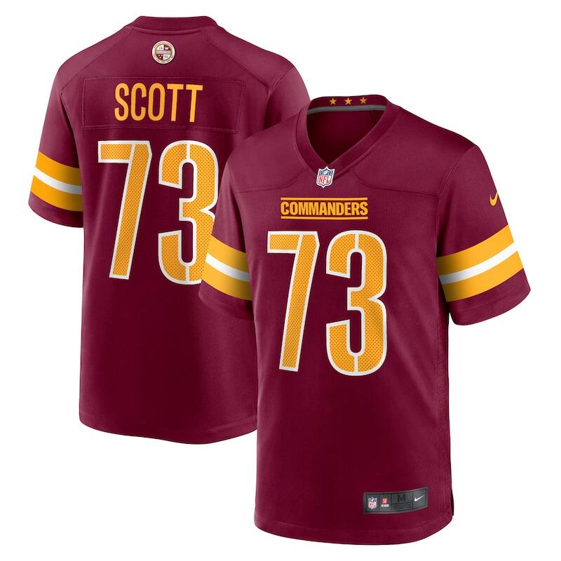 None Trent Scott WAS Commanders Officially Licensed Fan Apparel