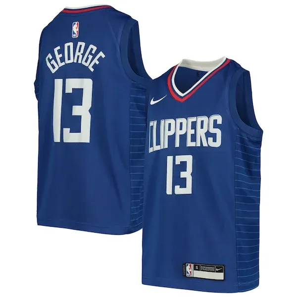 Paul George LAC Swingman Jersey - trendy Basketball - Icon Edition #1