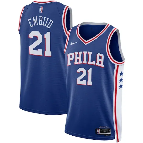 Joel Embiid PHI Swingman Jersey - fashionable superior - White