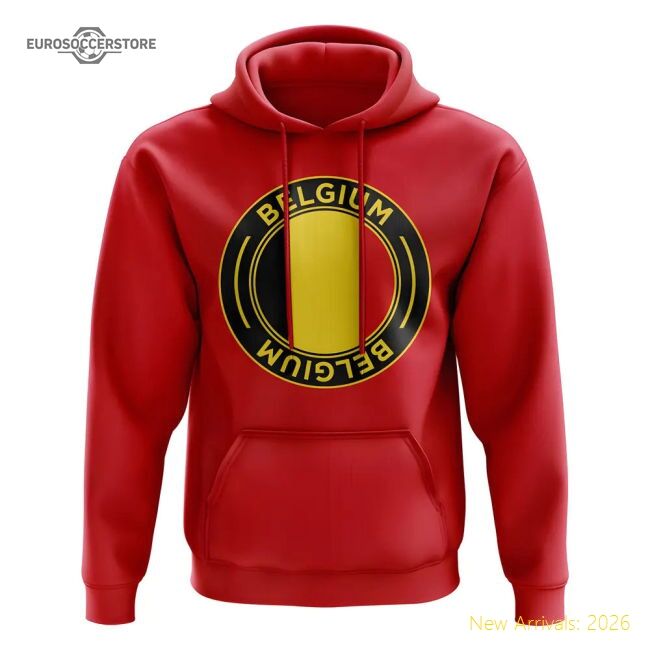 Belgium 2024-2025 Genuine Regular Hoodie - Classic Mobility