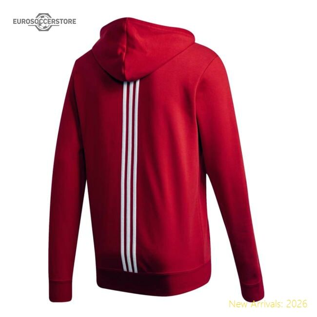 Authentic 2020-2021 Arsenal 3s Full Zip Hoody (scarlet) - Premium