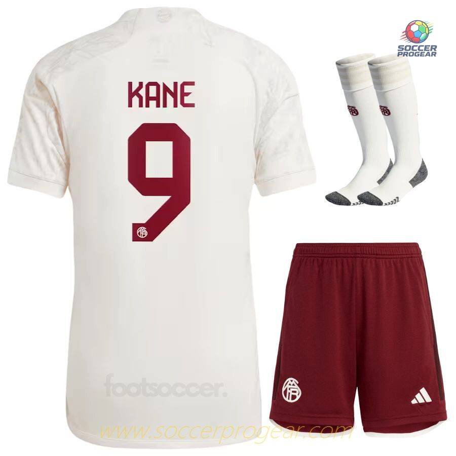 Bayern Munich 2023 2024 Third Kane Kids Edition Soccer Uniform Soccer Jersey