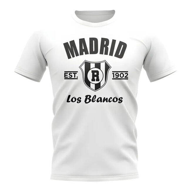 Real Madrid Established Football T-Shirt (White)