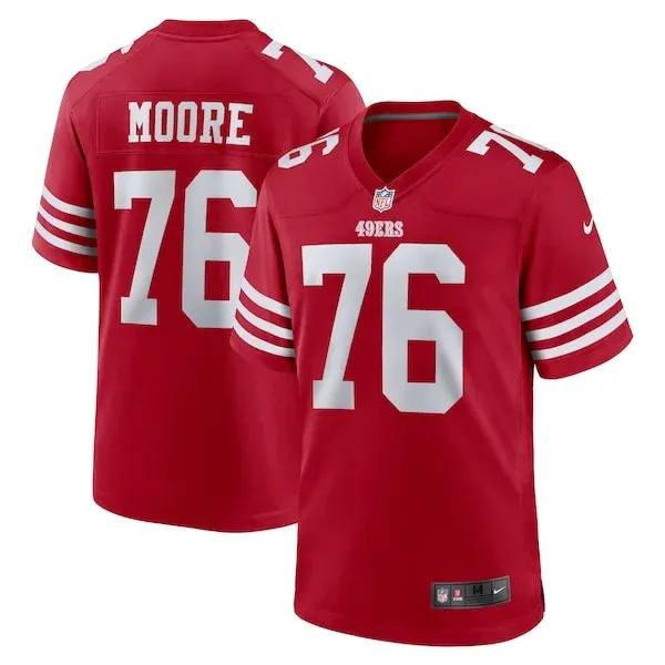 Authentic SF 49ers Game Jersey - Scarlet | NFL Fan Apparel | NFL Footb