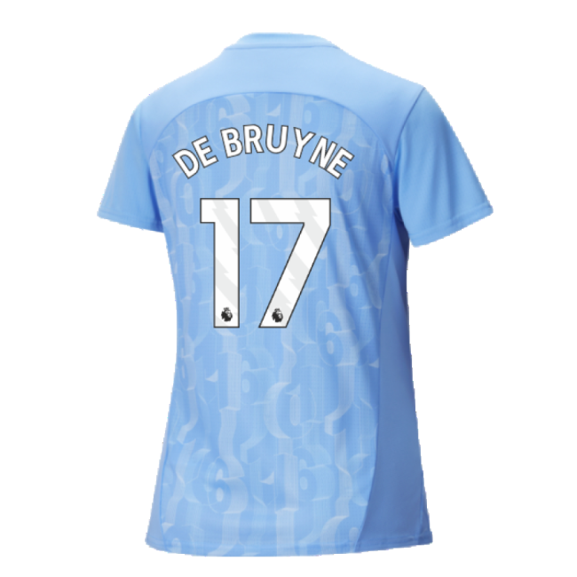 Man City Home Soccer Shirt 2024-20 De Bruyne 17 L M Women S