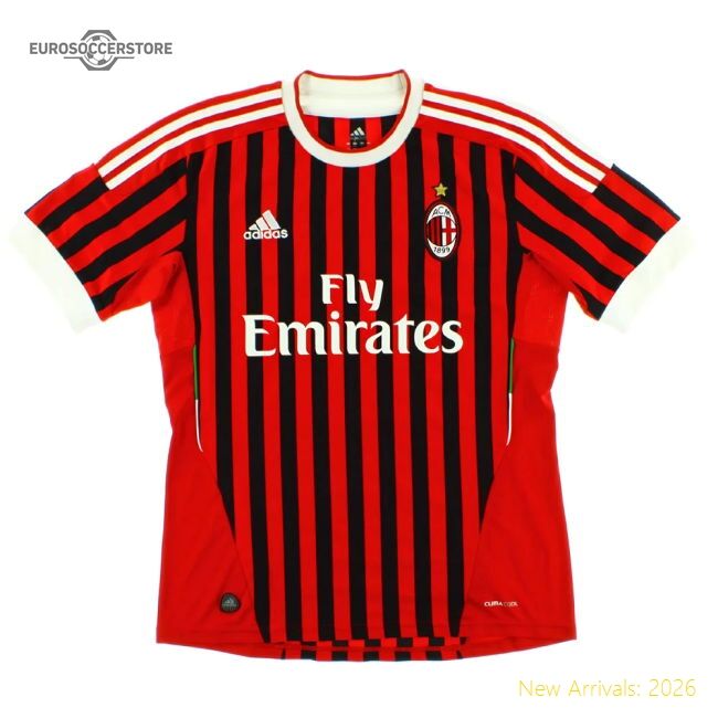 Official Ac Milan Home Jersey 2023-2024 Flexible Macron Hyperwave