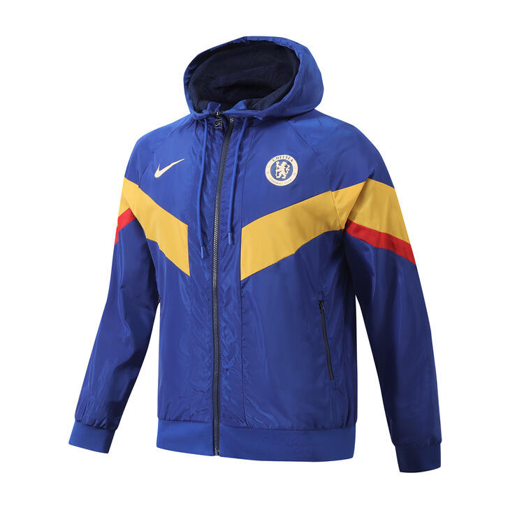 Official Chelsea 2425 Blue Windbreaker - Official Replica 13791