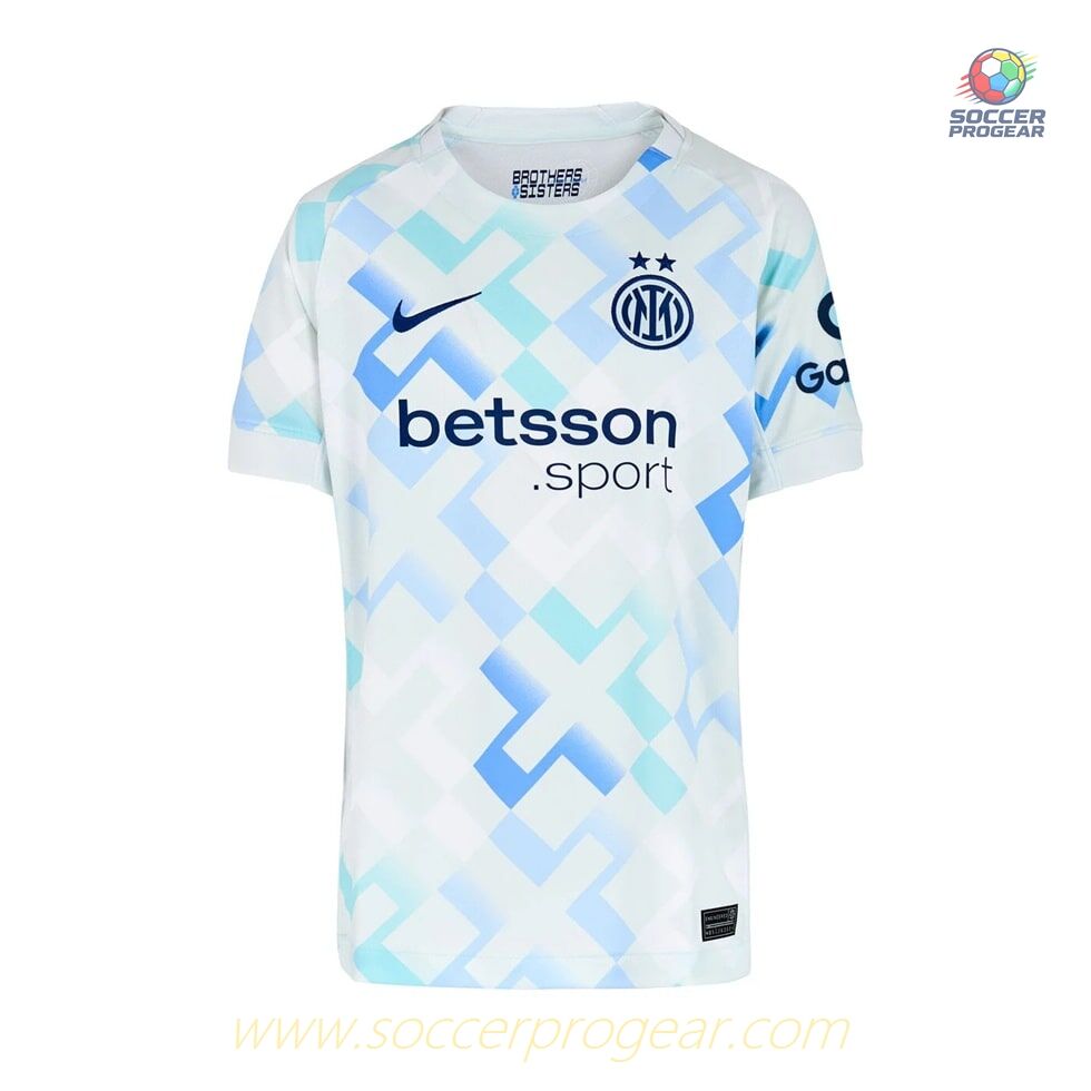 Inter Milan Children's Editionren's Football Kit Away Team Soccer Jersey 2025/26 Collection