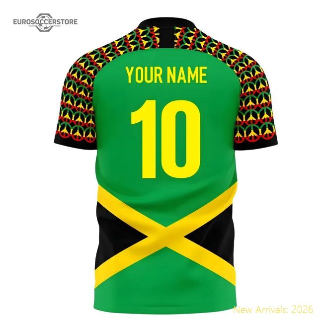 Jamaica Marley 20242025 Concept Shirt  Official Retro