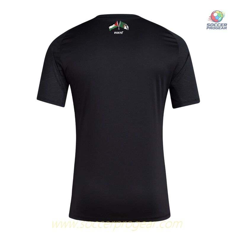 Algeria Palestine Team Jersey 2023 Black
