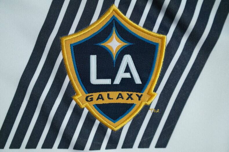 La Galaxy 201415 Home White Jersey Shirt - Official Replica 21424
