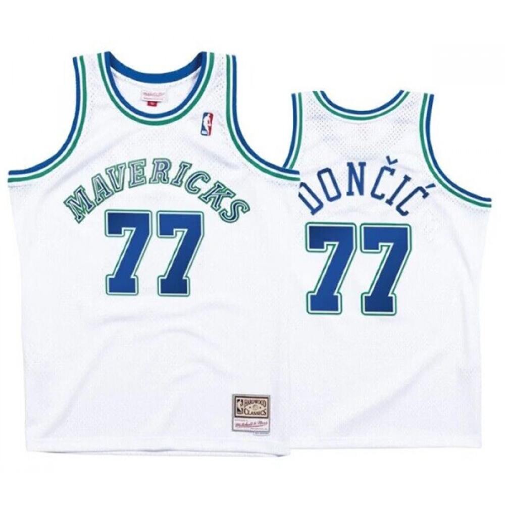 Jersey Dallas Mavericks 77 White - - NBA Collection