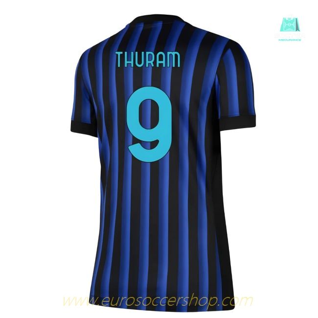 2025-2026 Inter Milan Home Shirt (Womens) (Thuram 9)