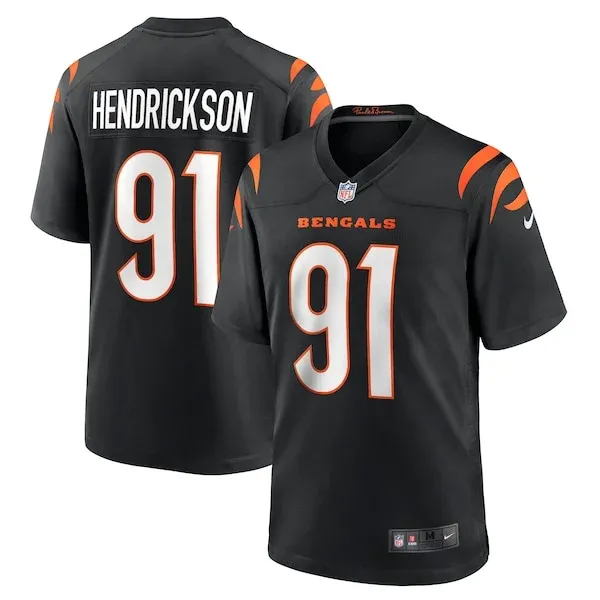 None Trey Hendrickson Game Jersey - Black | NFL Player Jersey