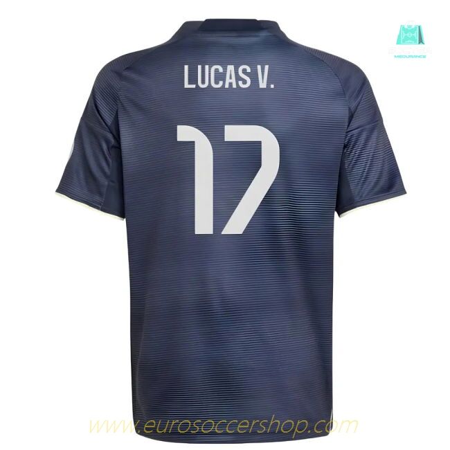 2025-2026 Real Madrid Away Shirt (Kids) (Lucas V. 17)