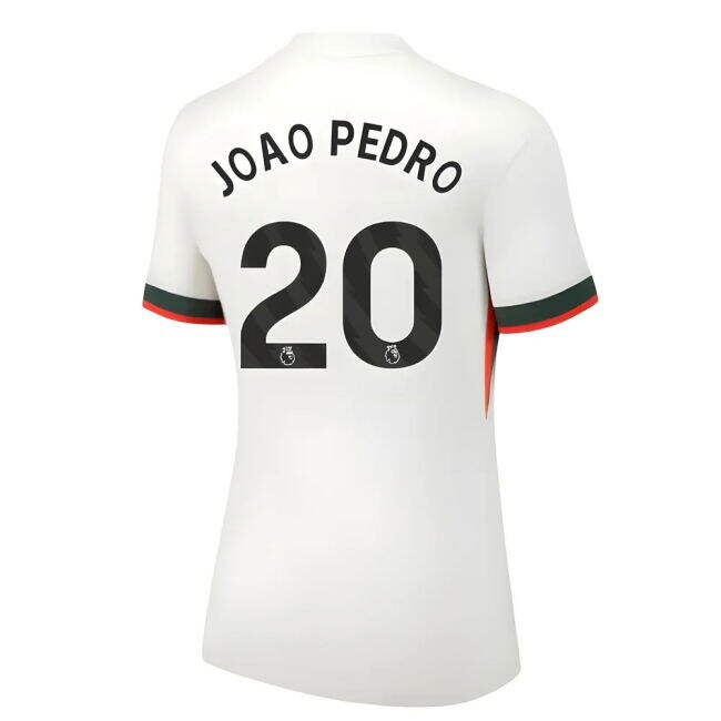 Chelsea Away Football Shirt 2025-20 - Joao Pedro 20 L M Women S