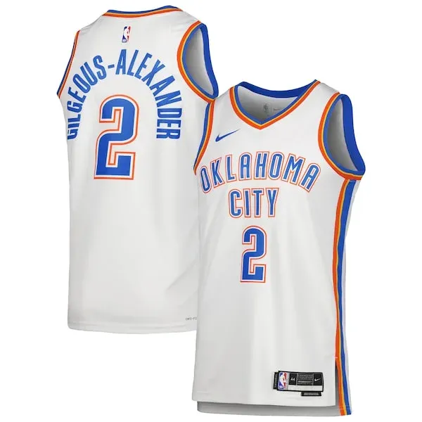 Shai Gilgeous-Alexander OKC Swingman Jersey - high-quality NBA - Blue