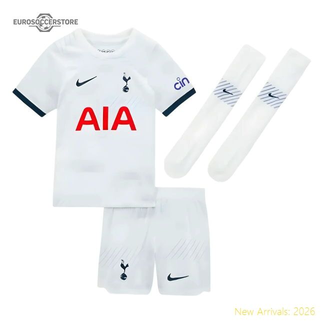 2023-2024 Tottenham Hotspur Home Mini Kit - Match Day Jersey