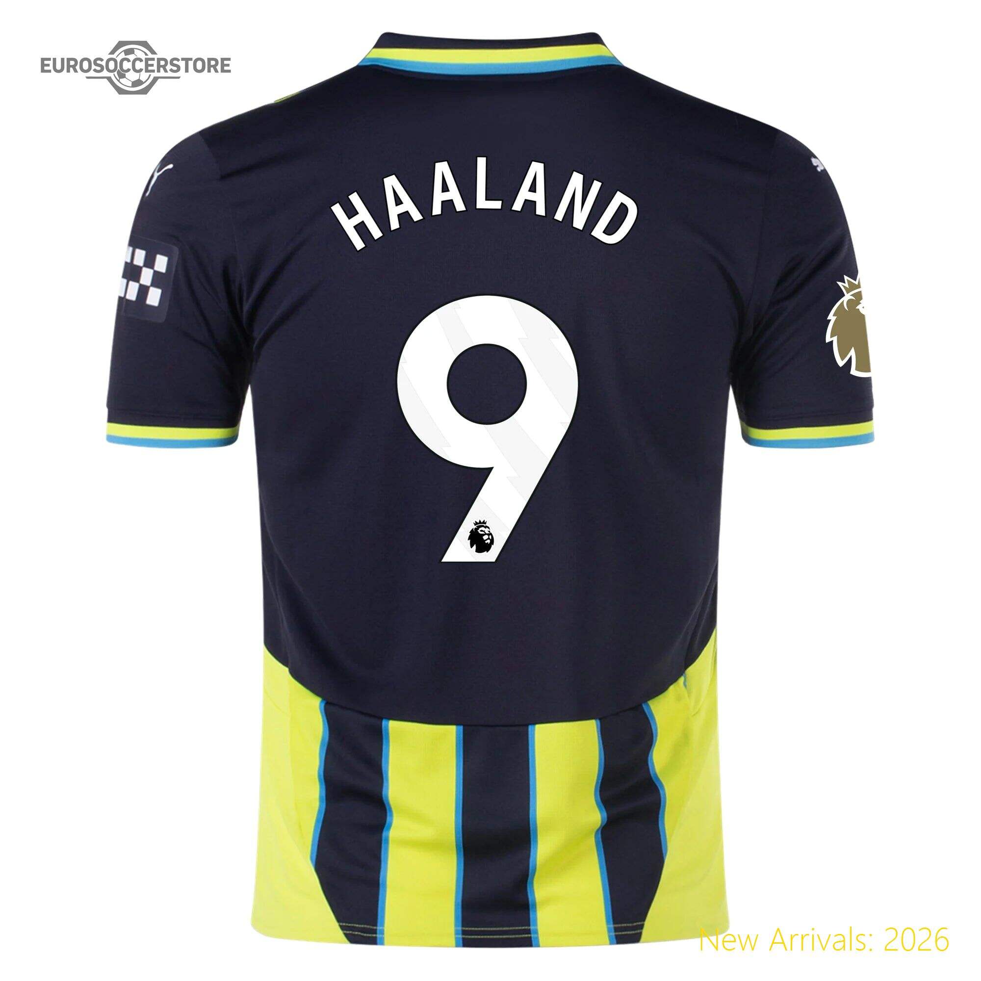 Modern Design Men Professional Mci Football Star Away Jersey 2023