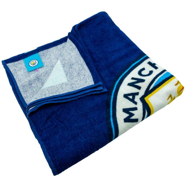 classic Manchester City FC Particle Towel