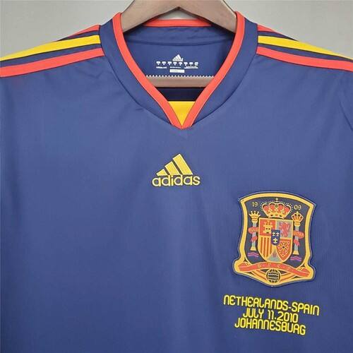 High Quality 2010 Spain Camiseta World Cup World Cup With Modern