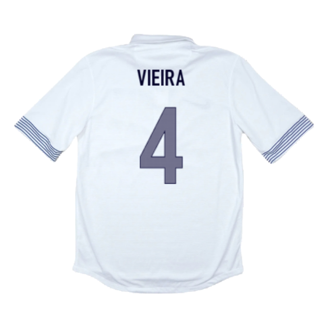 Cost-effective France 2012-13 Away Shirt ((Good) M) (VIEIRA 4) From China
