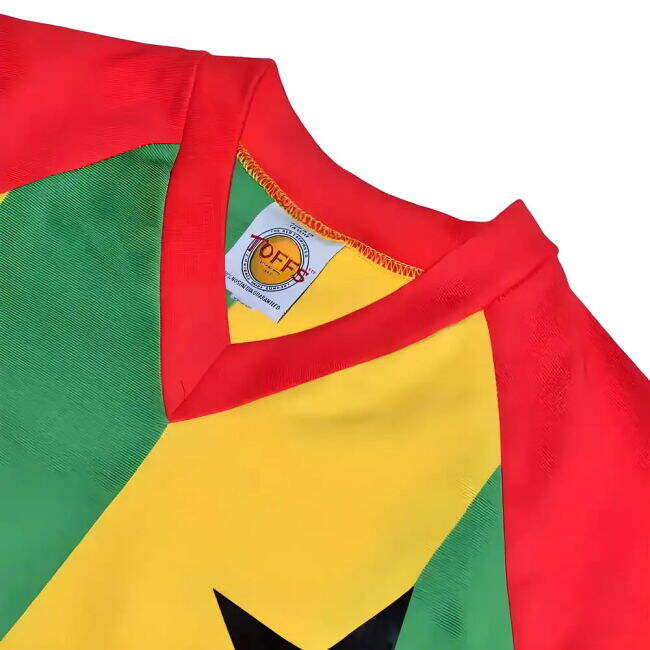 Ghana 1980s Retro Football Shirt